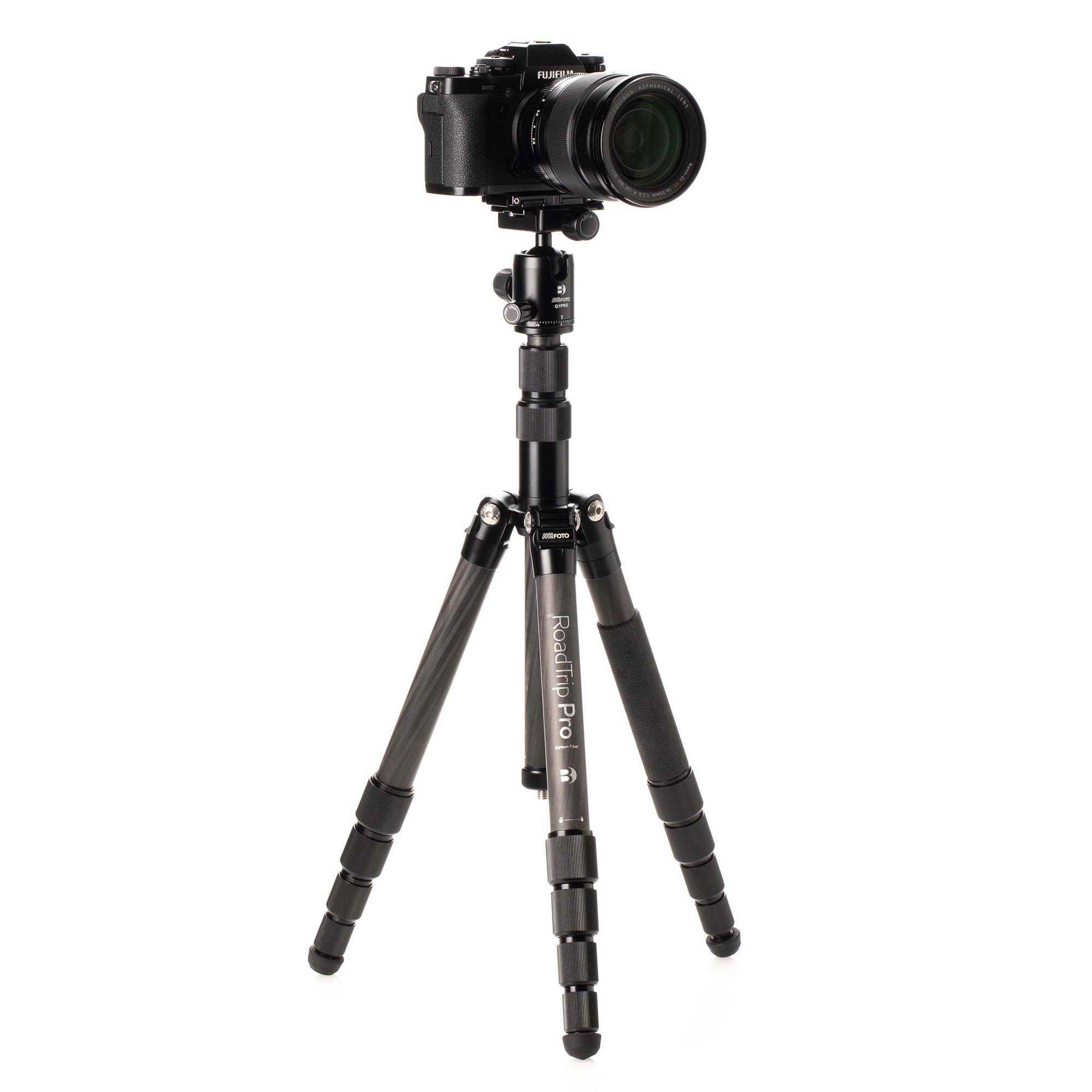 Reisstatief 6 in 1 met balhoofd - RoadTrip PRO Carbon - Afbeelding 14