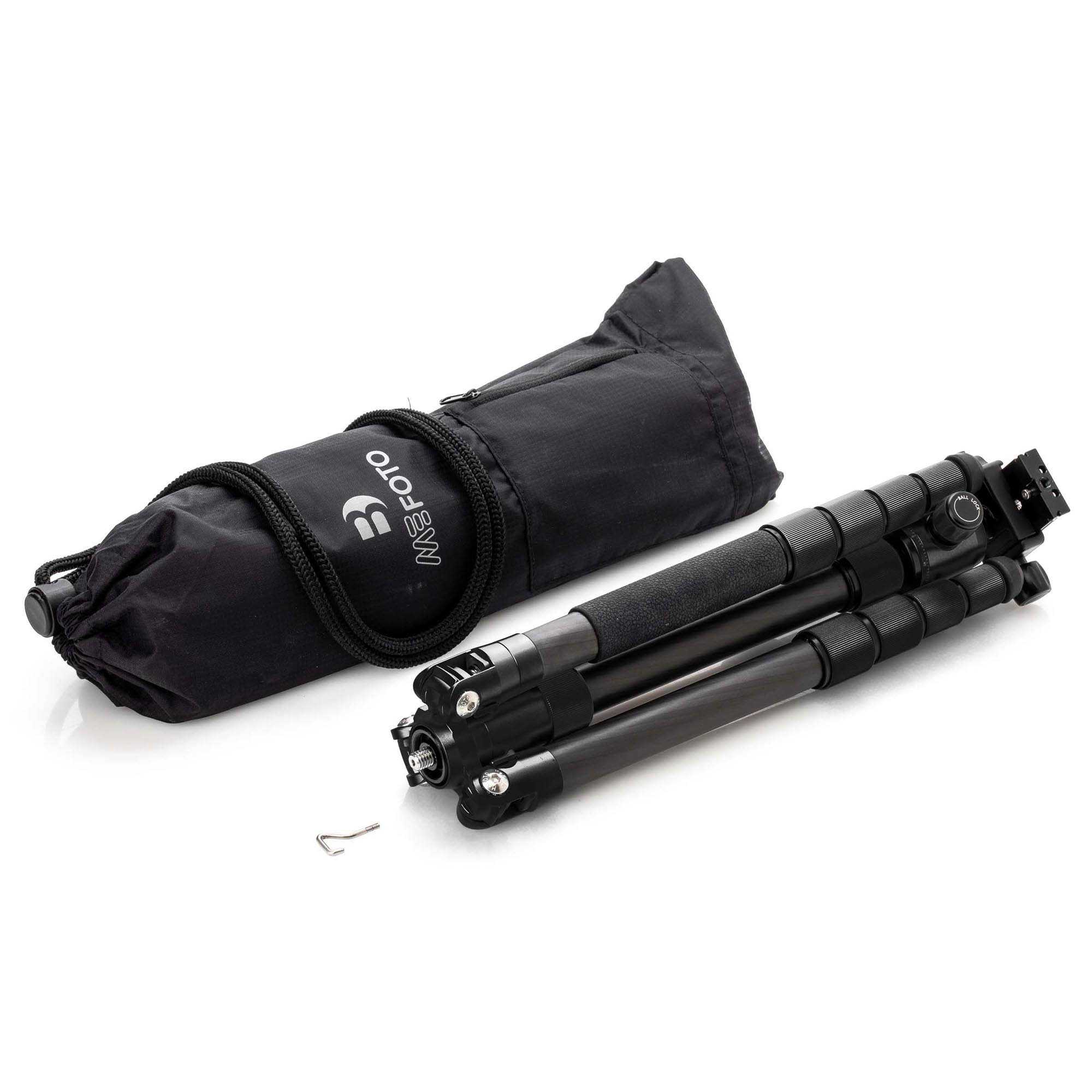 Reisstatief 6 in 1 met balhoofd - RoadTrip PRO Carbon - Afbeelding 54