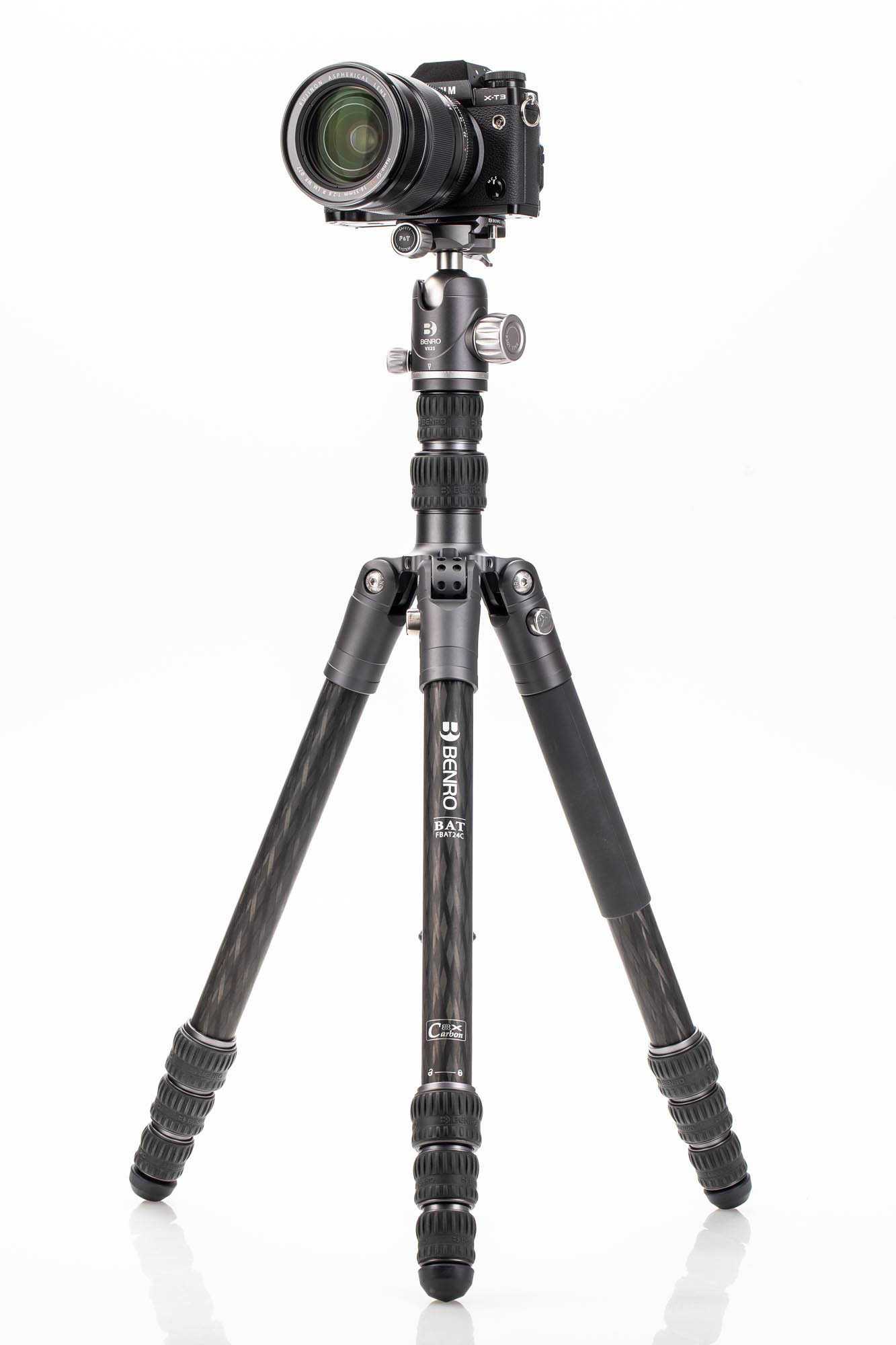 Reisstatief met balhoofd - 2-serie - BAT - voor macrofotografie - Afbeelding 4