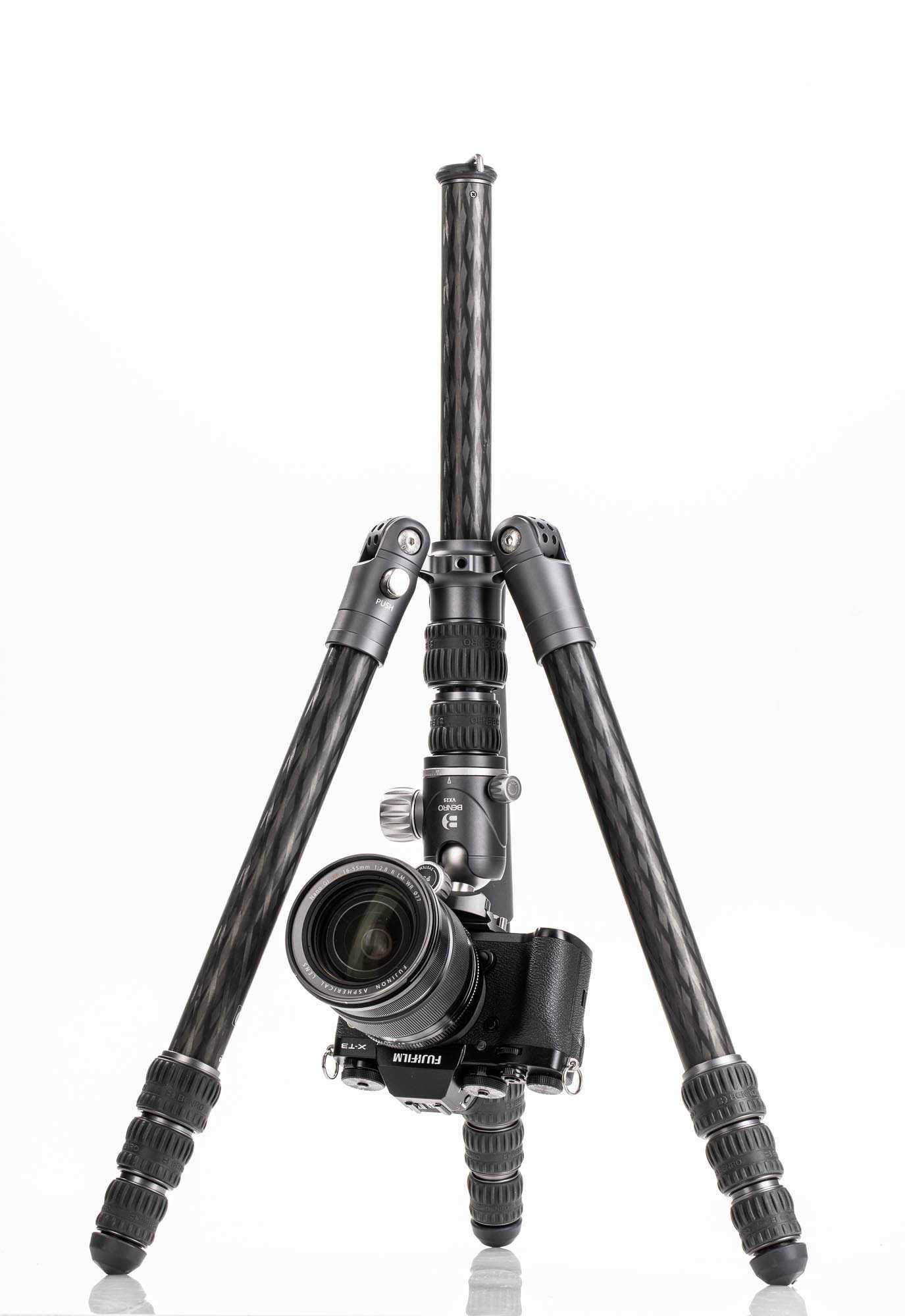 Reisstatief met balhoofd - 2-serie - BAT - voor macrofotografie - Afbeelding 5