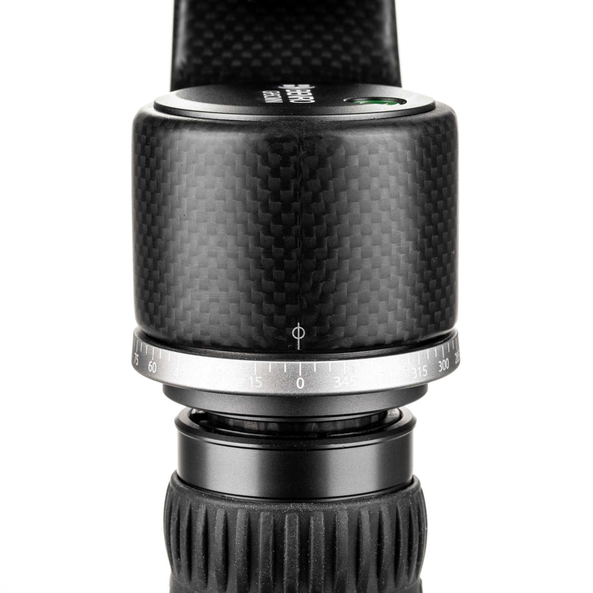 Schommelkop / Gimbal Head van carbon, met wisselplaat - Afbeelding 4