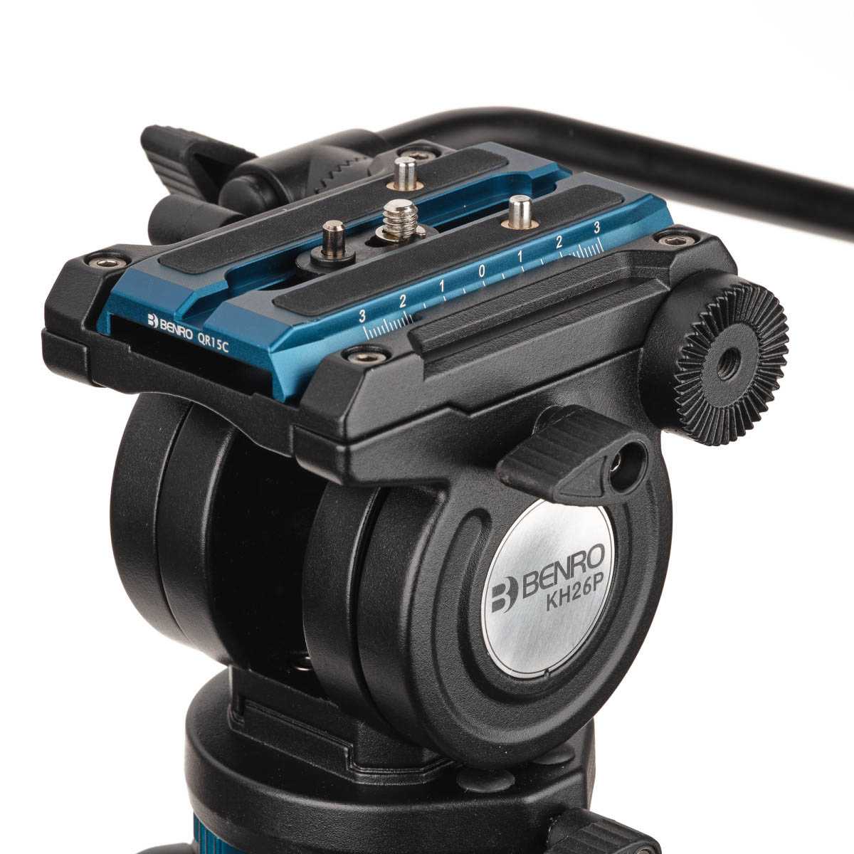 Videostatief dual tube met videokop - XL - Afbeelding 8