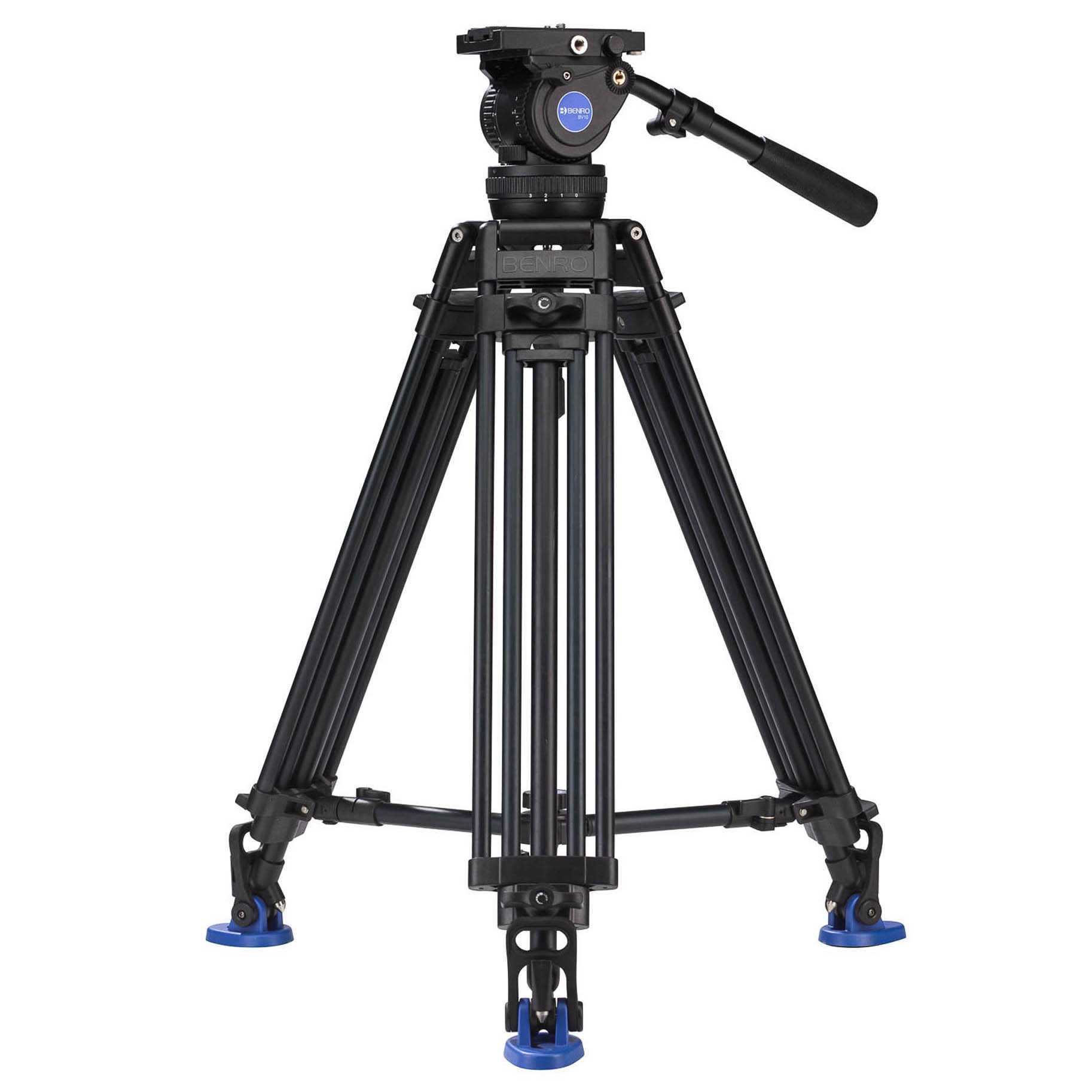 Videostatief dual tube met videokop BV10 - Professional