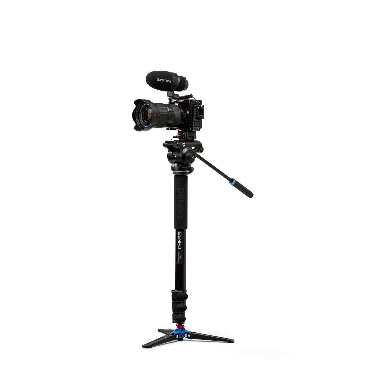 Video Monopod met S4PRO Videokop - Afbeelding 4