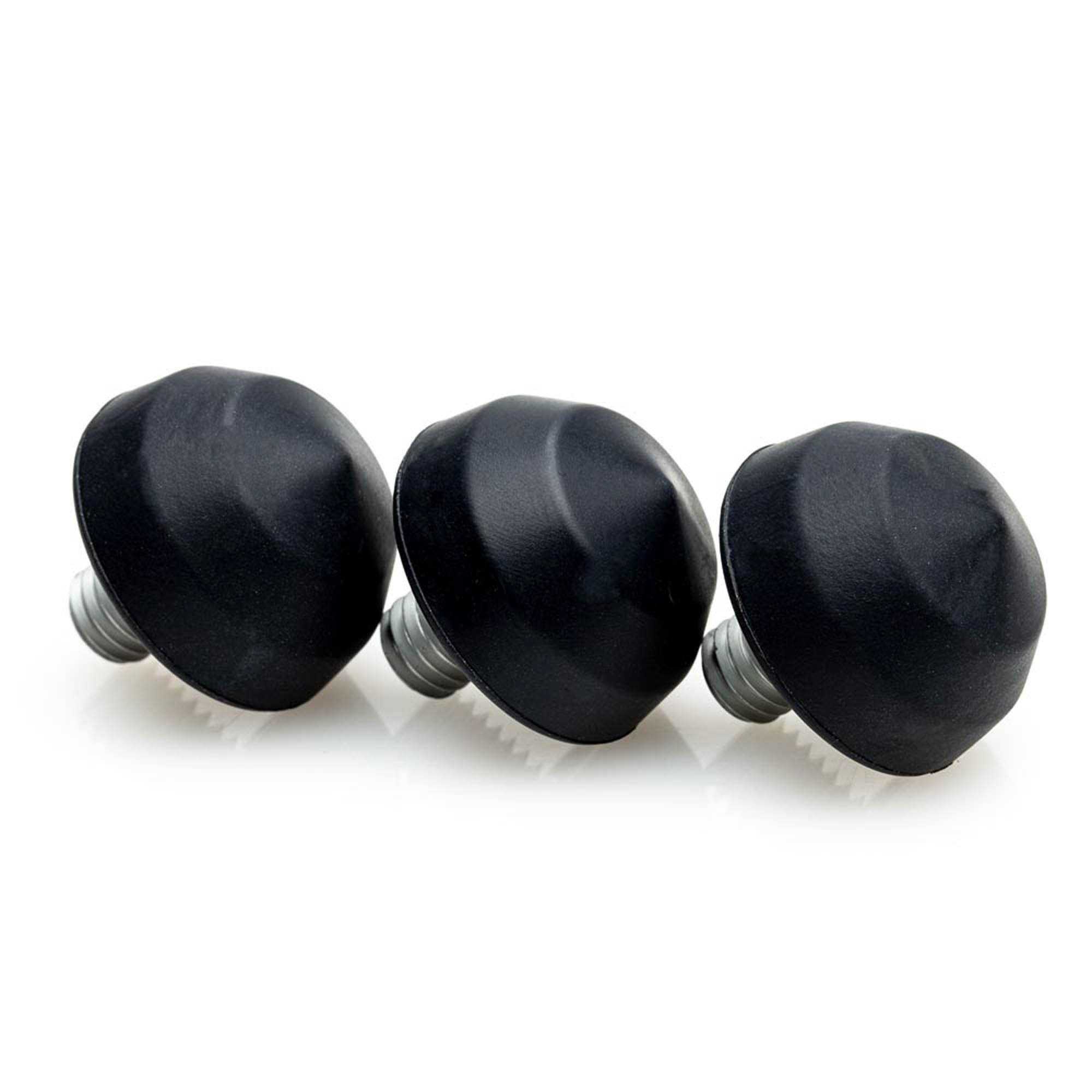 26mm rubber voetje 3 vlaks / schroefpootje 3/8-inch (3x) - Afbeelding 4
