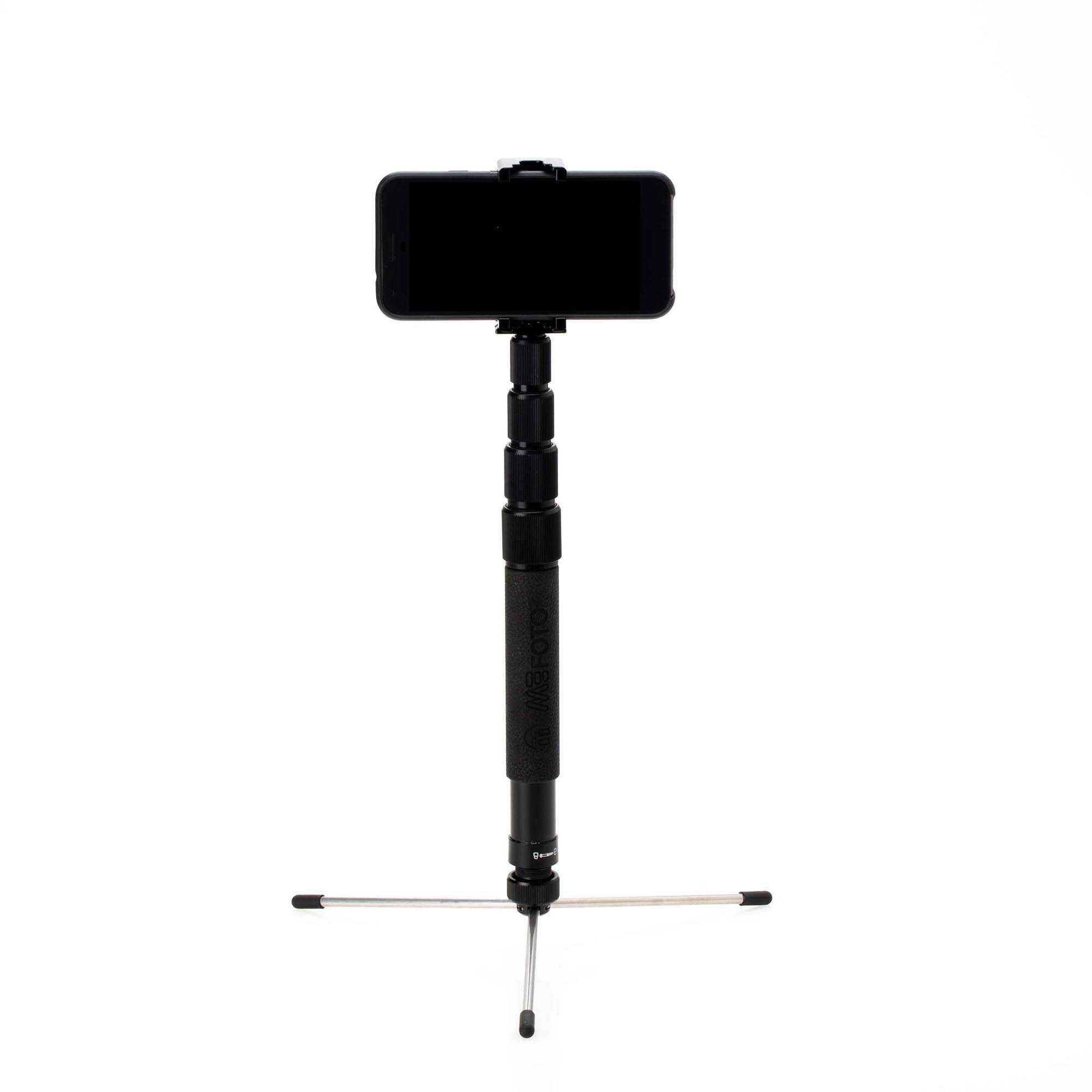 Reisstatief 6 in 1 met balhoofd - RoadTrip PRO Aluminium - Afbeelding 11