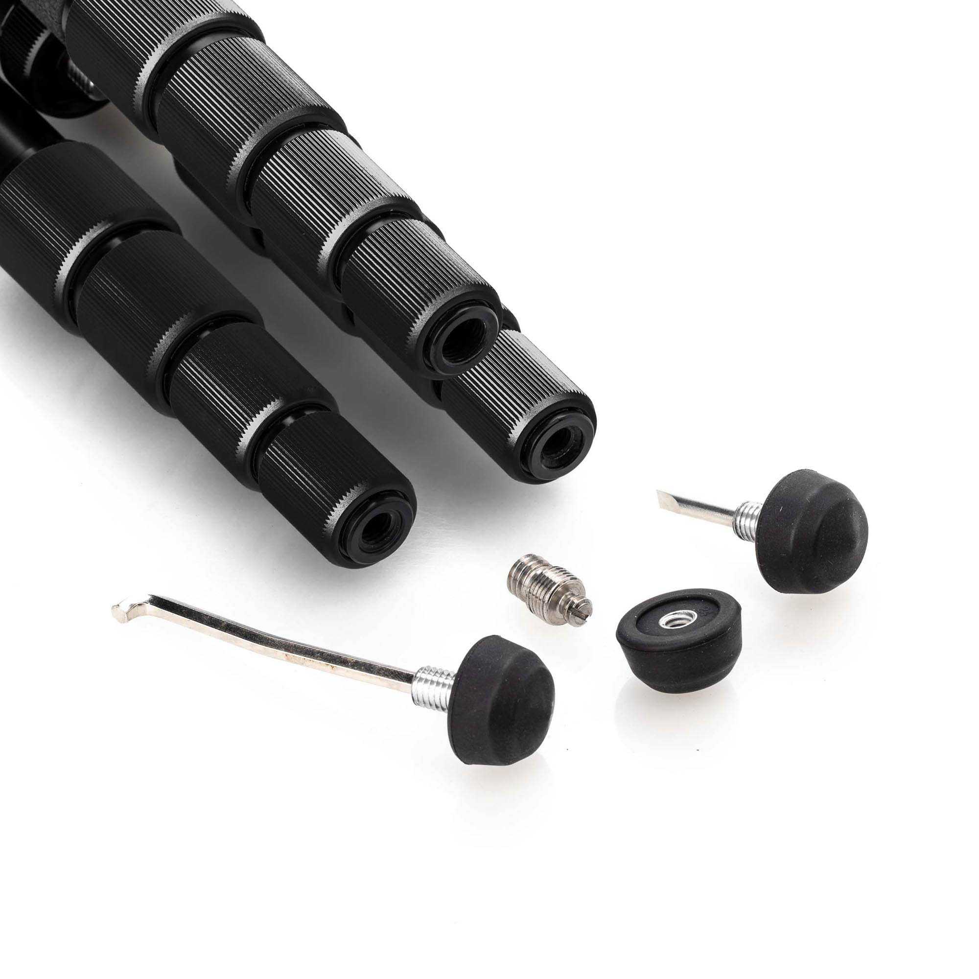 Reisstatief 6 in 1 met balhoofd - RoadTrip PRO Aluminium - Afbeelding 35