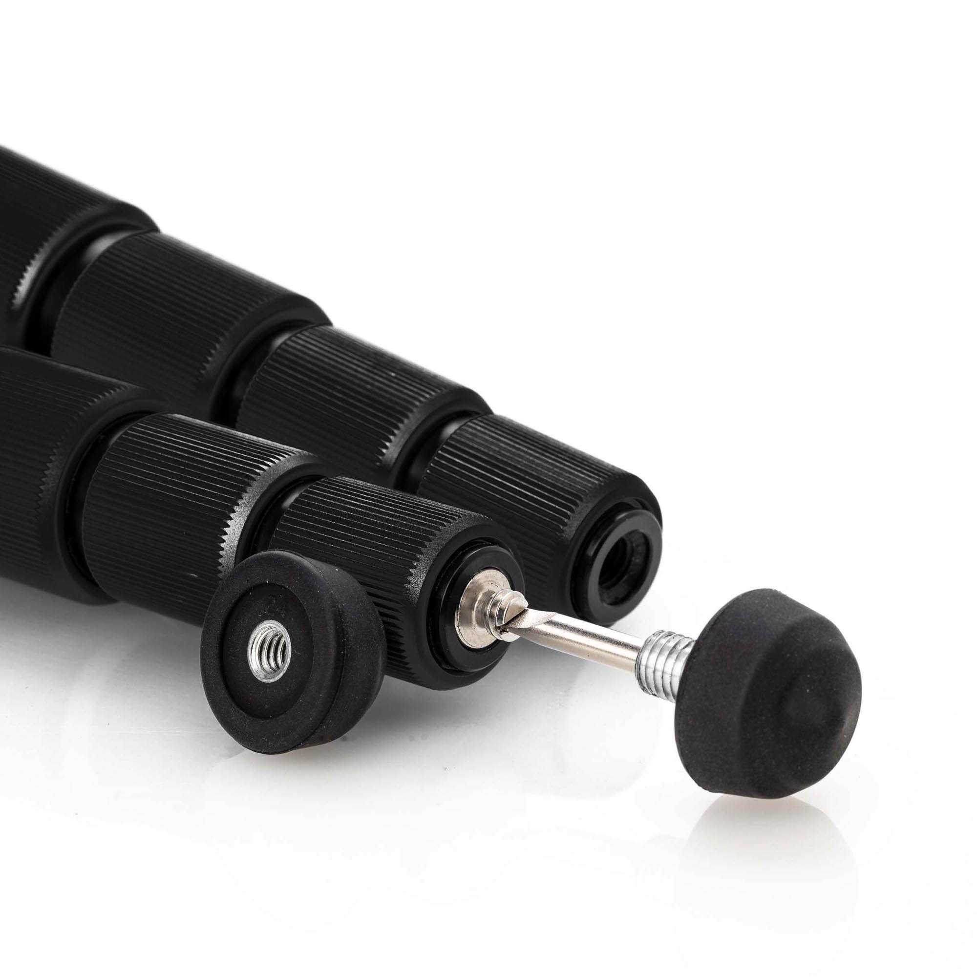 Reisstatief 6 in 1 met balhoofd - RoadTrip PRO Aluminium - Afbeelding 41