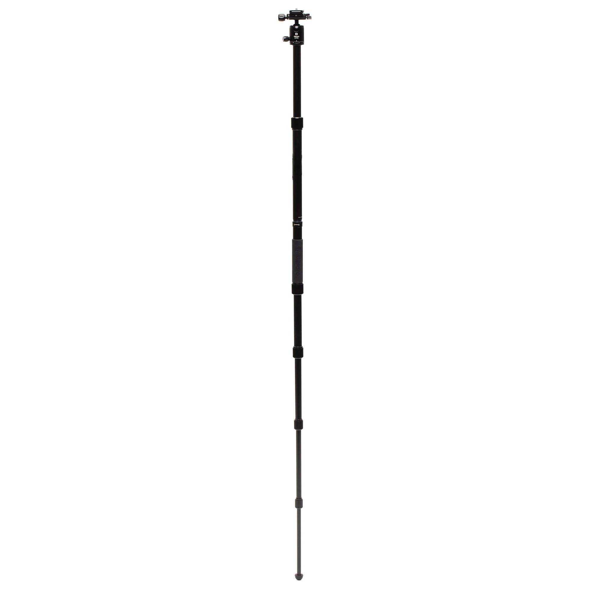 Reisstatief 6 in 1 met balhoofd - RoadTrip PRO Aluminium - Afbeelding 8