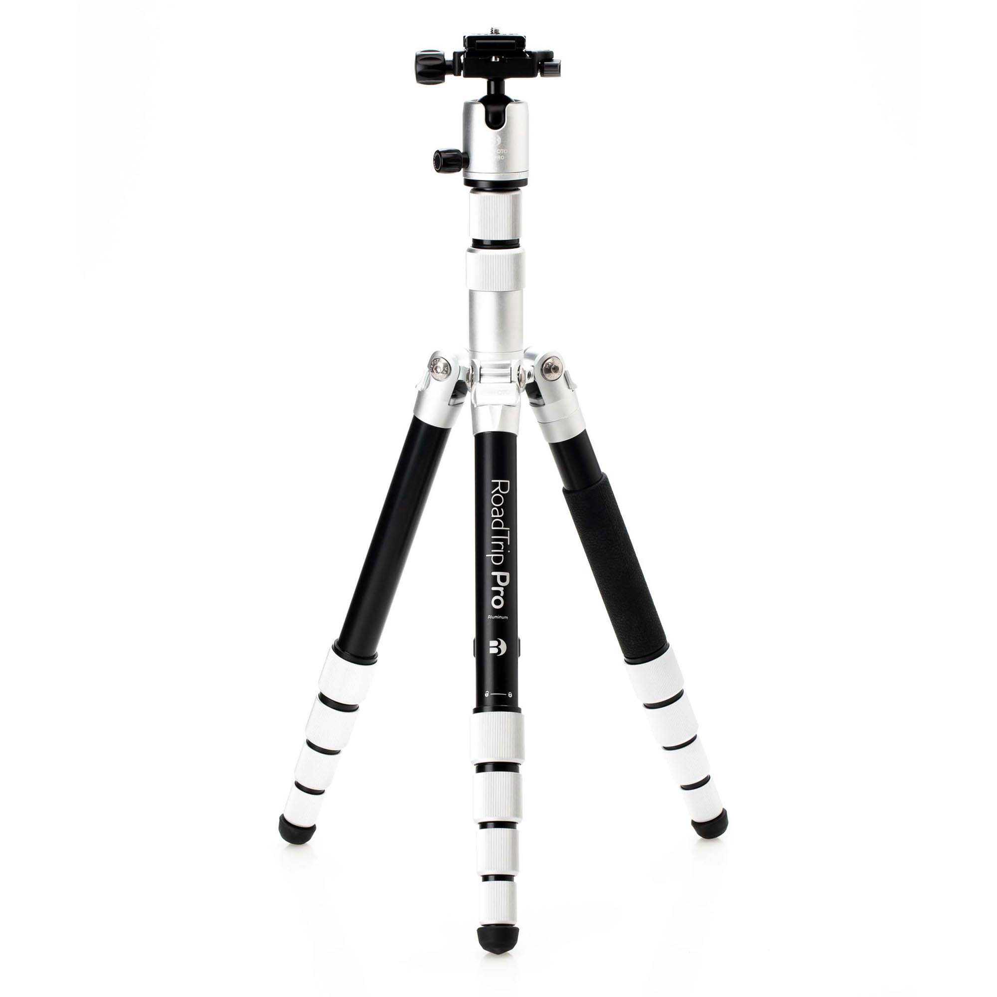 Reisstatief 6 in 1 met balhoofd - RoadTrip PRO Aluminium