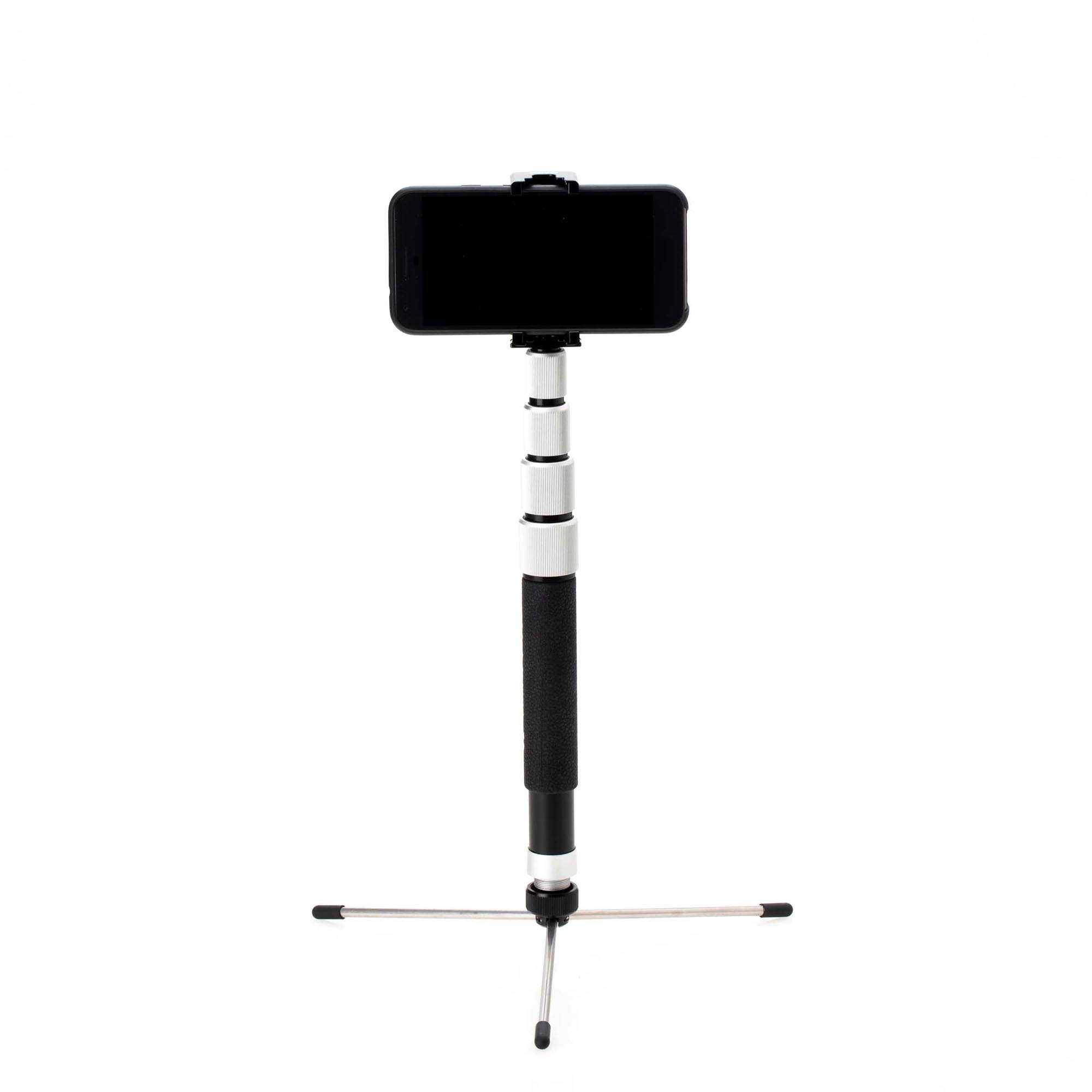Reisstatief 6 in 1 met balhoofd - RoadTrip PRO Aluminium - Afbeelding 11