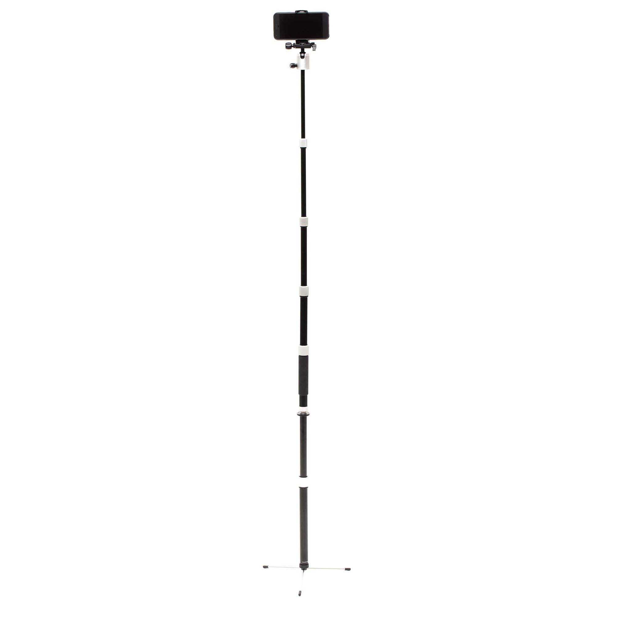 Reisstatief 6 in 1 met balhoofd - RoadTrip PRO Aluminium - Afbeelding 17