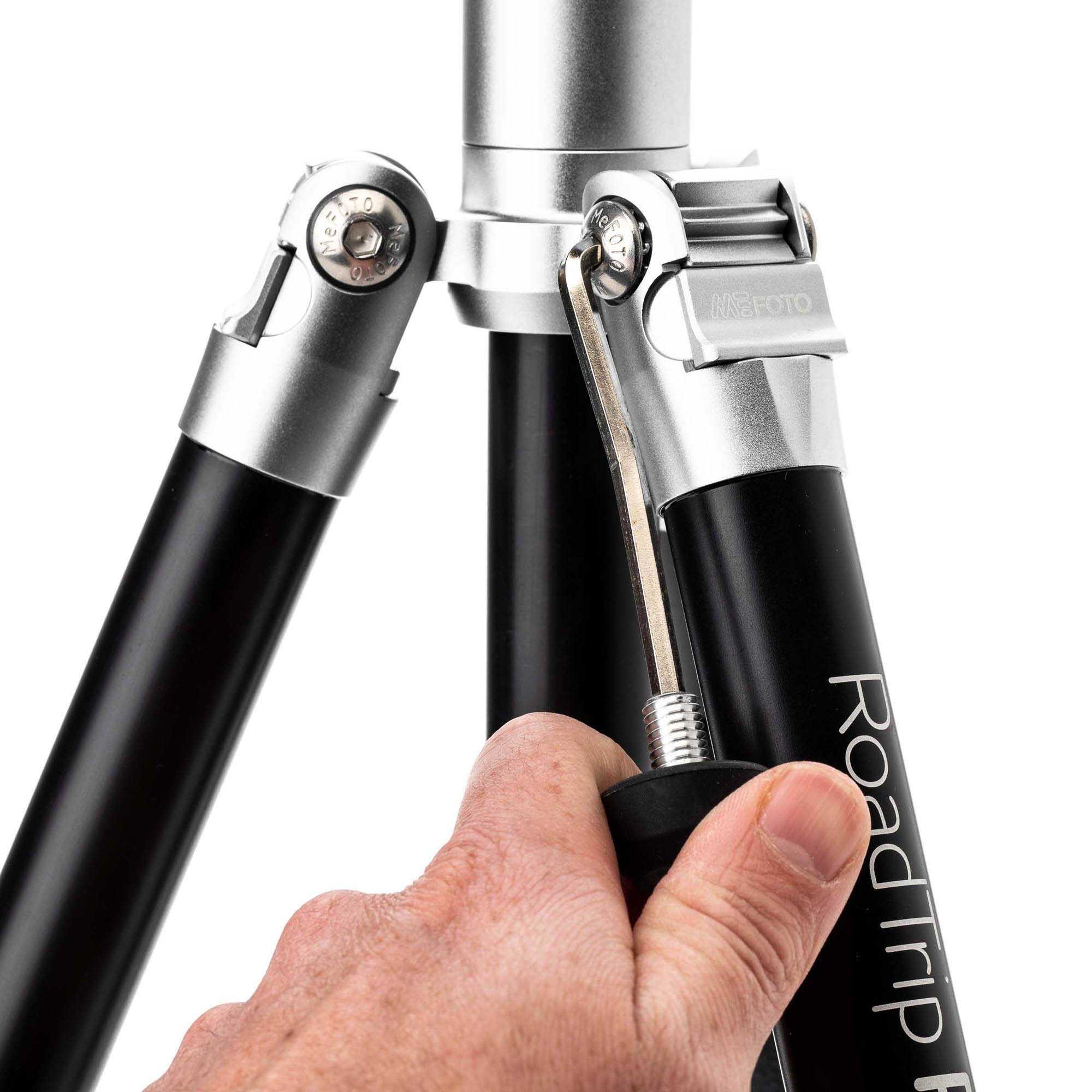 Reisstatief 6 in 1 met balhoofd - RoadTrip PRO Aluminium - Afbeelding 33