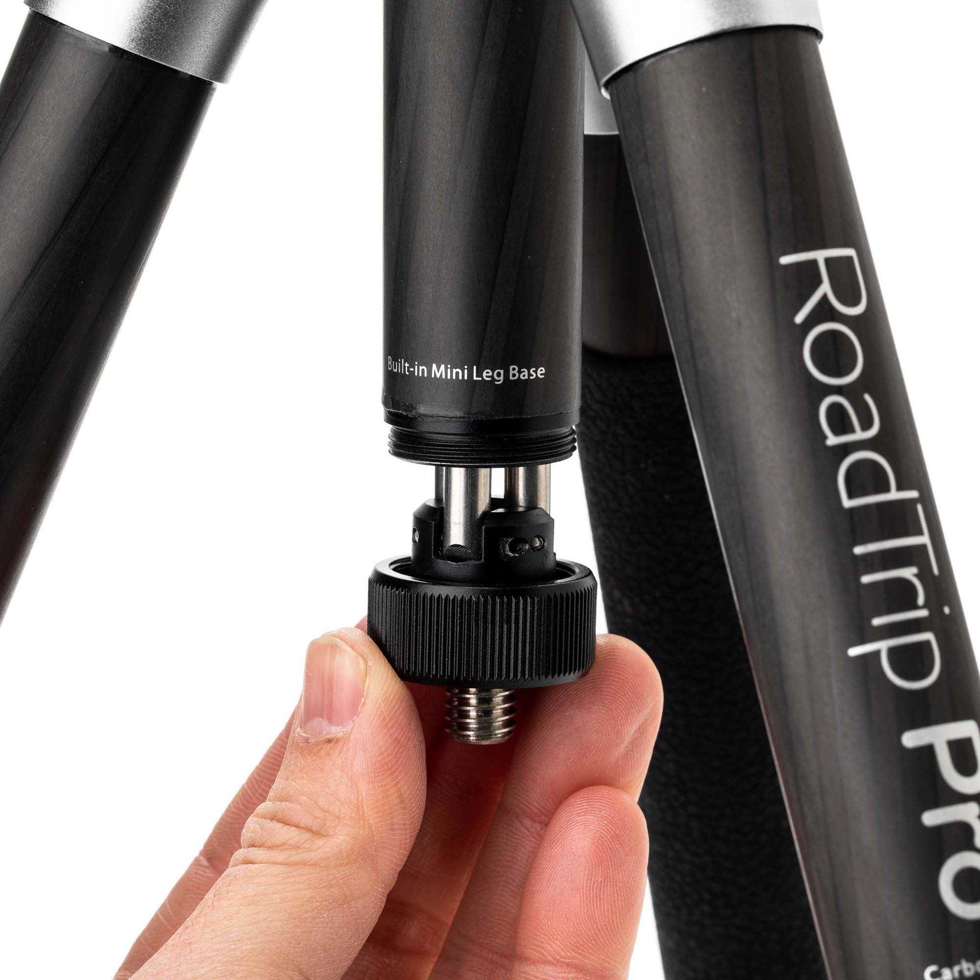 Reisstatief 6 in 1 met balhoofd - RoadTrip PRO Carbon - Afbeelding 22