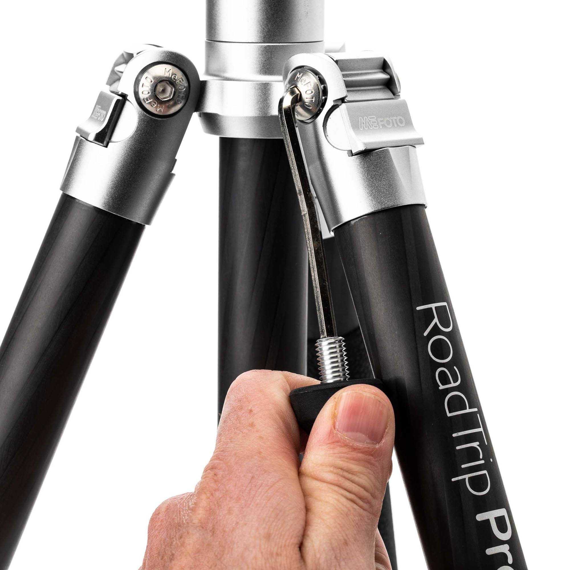 Reisstatief 6 in 1 met balhoofd - RoadTrip PRO Carbon - Afbeelding 40