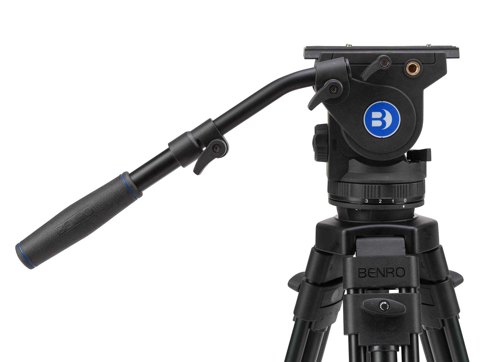 Videostatief dual tube met videokop BV4 - Professional - Afbeelding 9