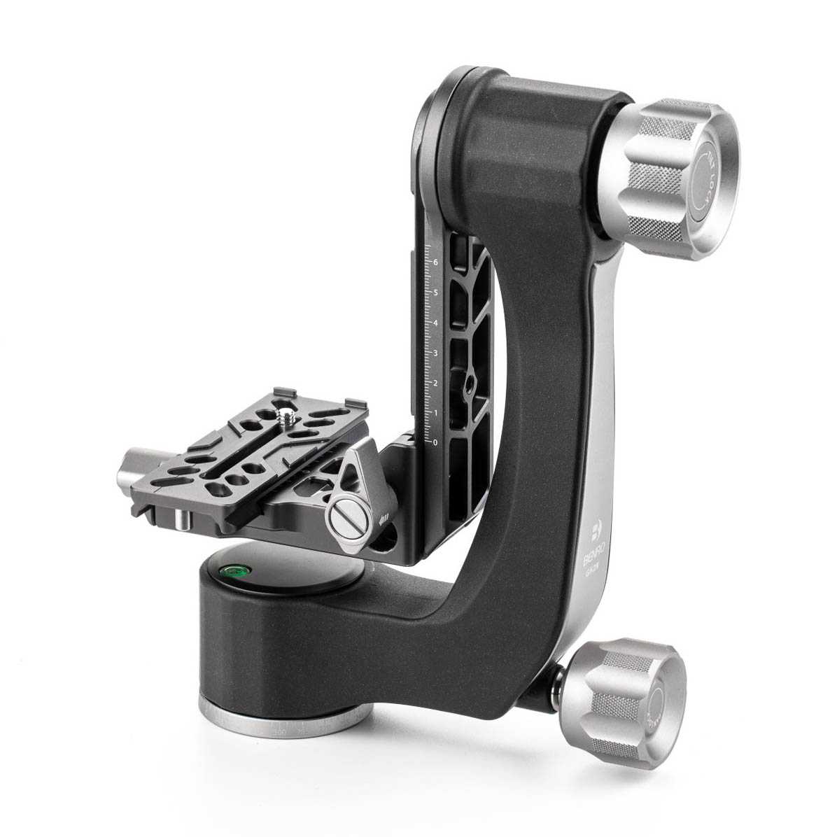 Schommelkop / Gimbal Head met wisselplaat