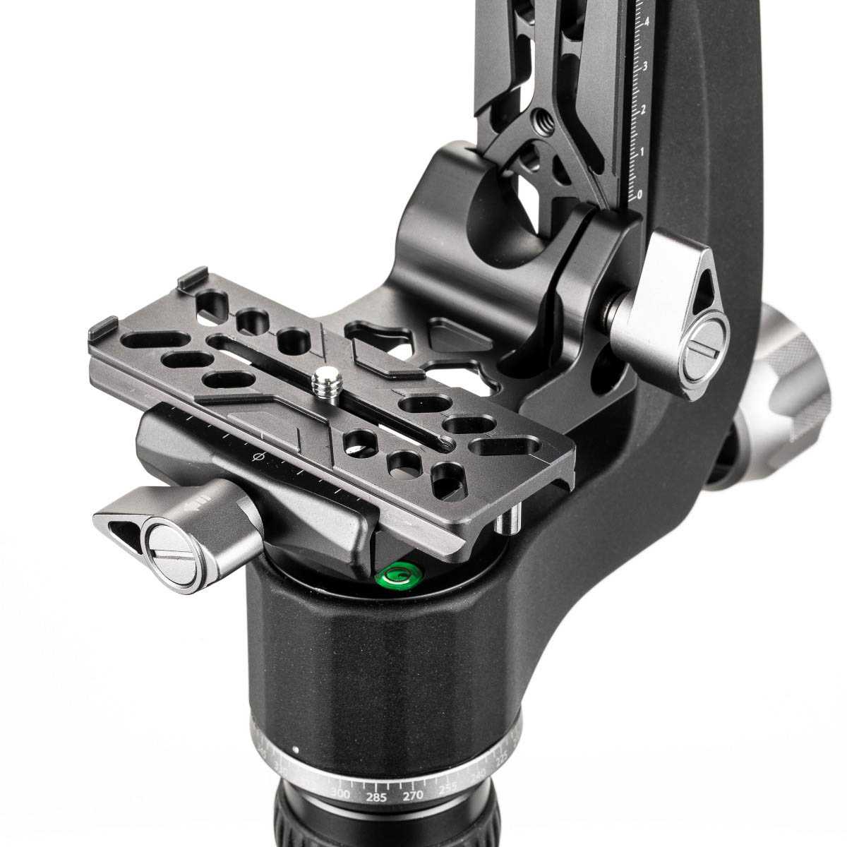 Schommelkop / Gimbal Head met wisselplaat - Afbeelding 4
