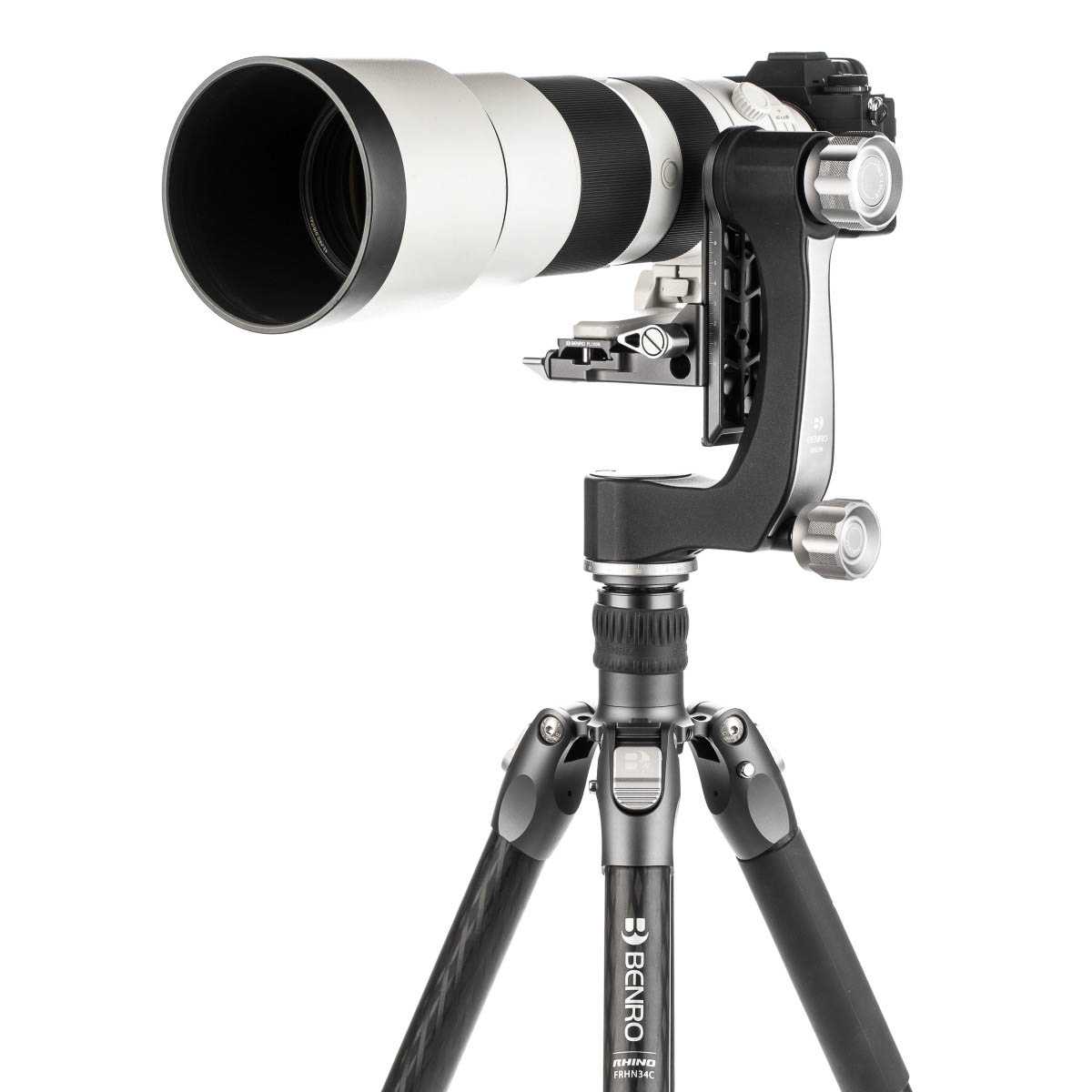 Schommelkop / Gimbal Head met wisselplaat - Afbeelding 8