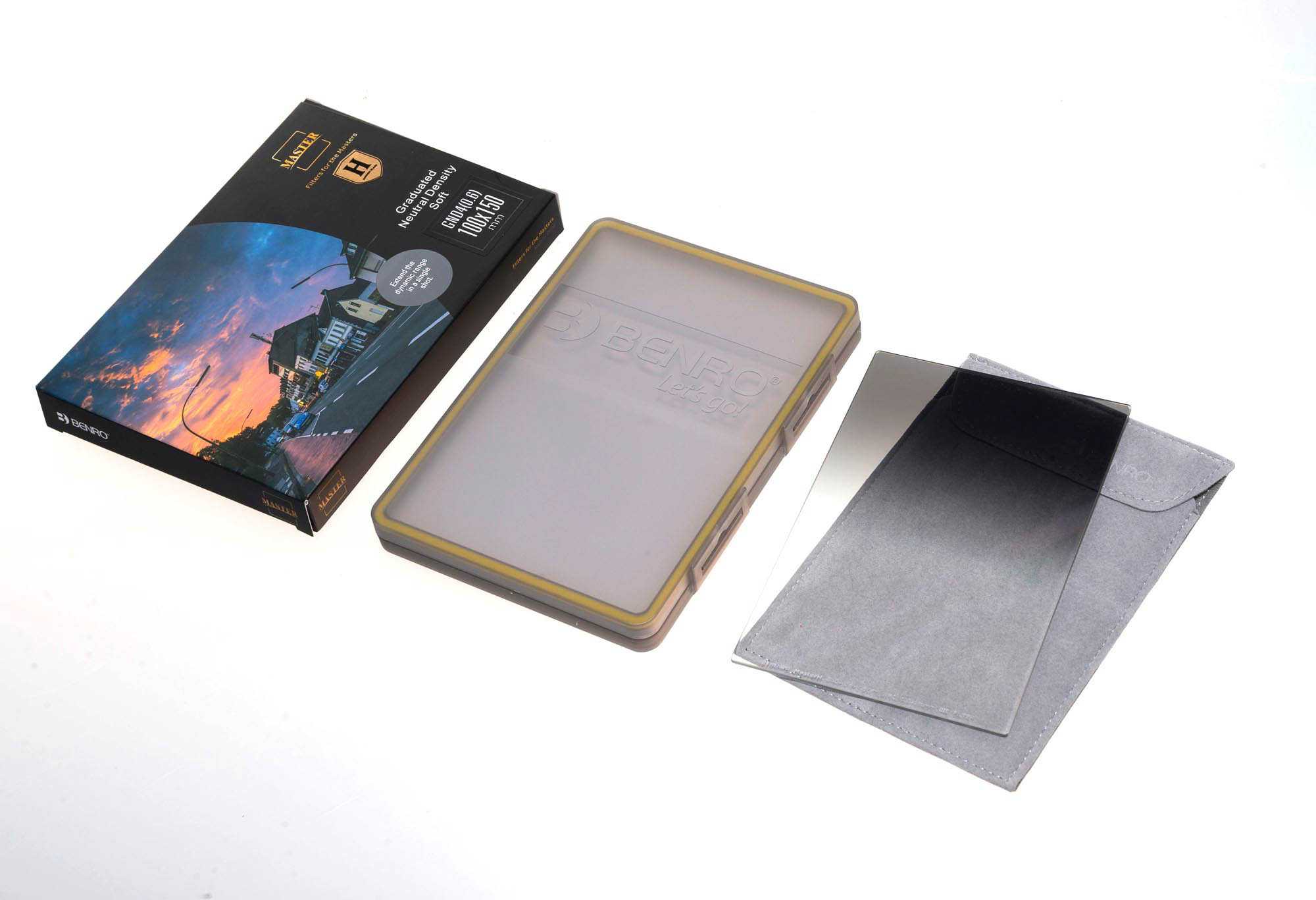 Grijsverloopfilter Soft 2 stops 100mm - GND4 (0.6) - Afbeelding 3