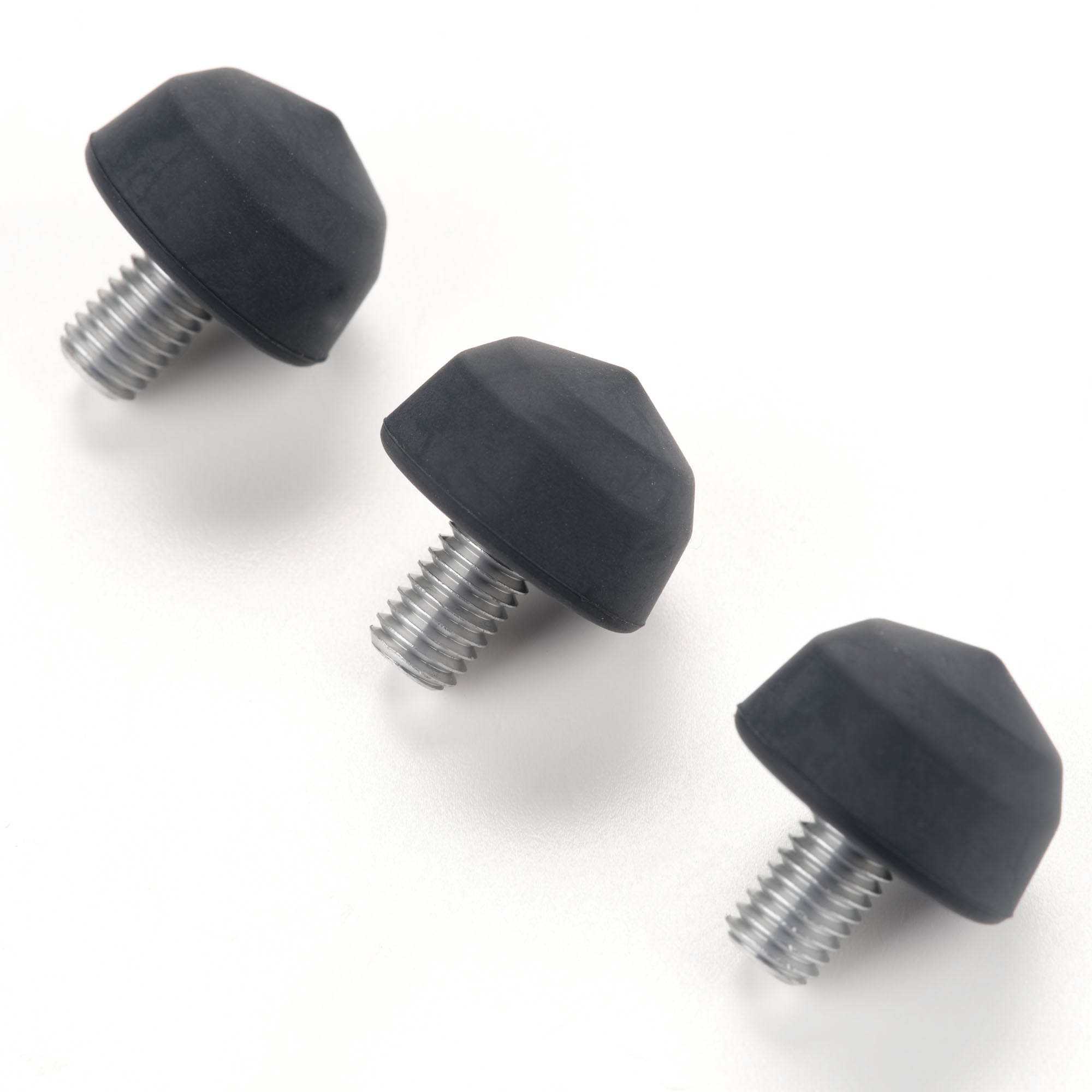 Rubber voetjes M8 voor 0 en 1 serie (set van 3)