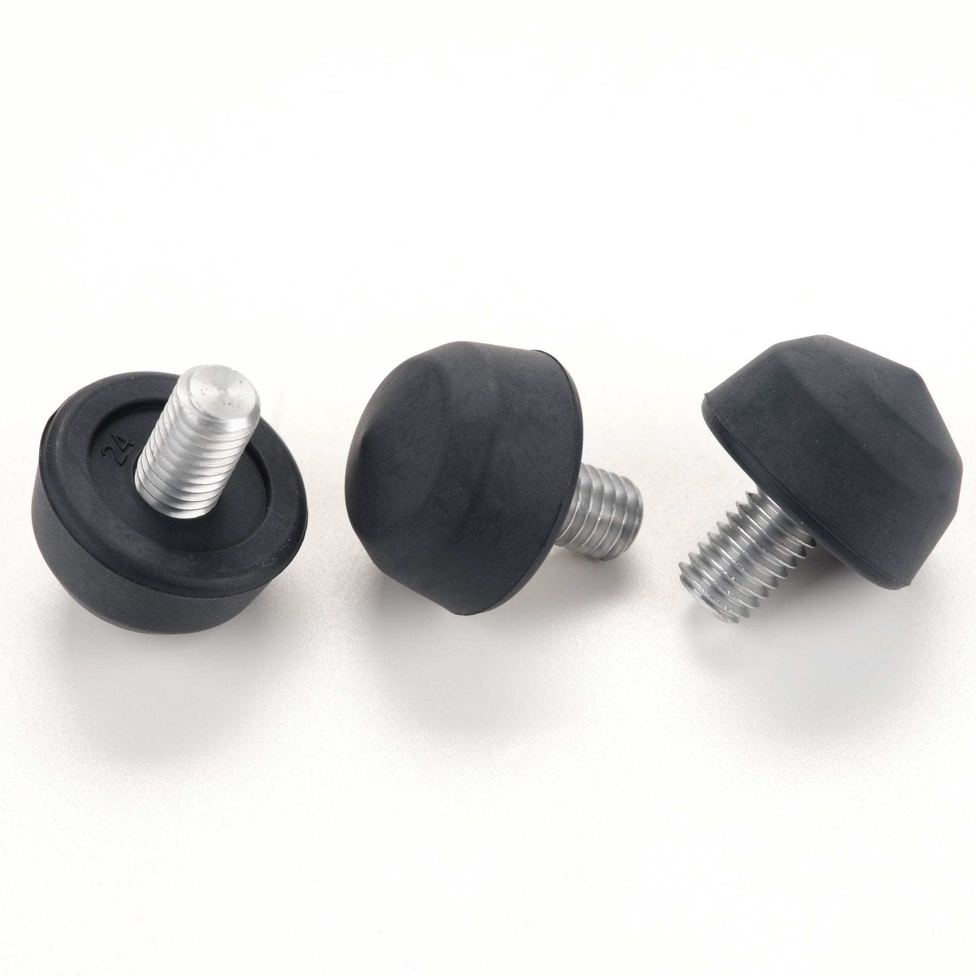 Rubber voetjes M8 voor 0 en 1 serie (set van 3) - Afbeelding 3
