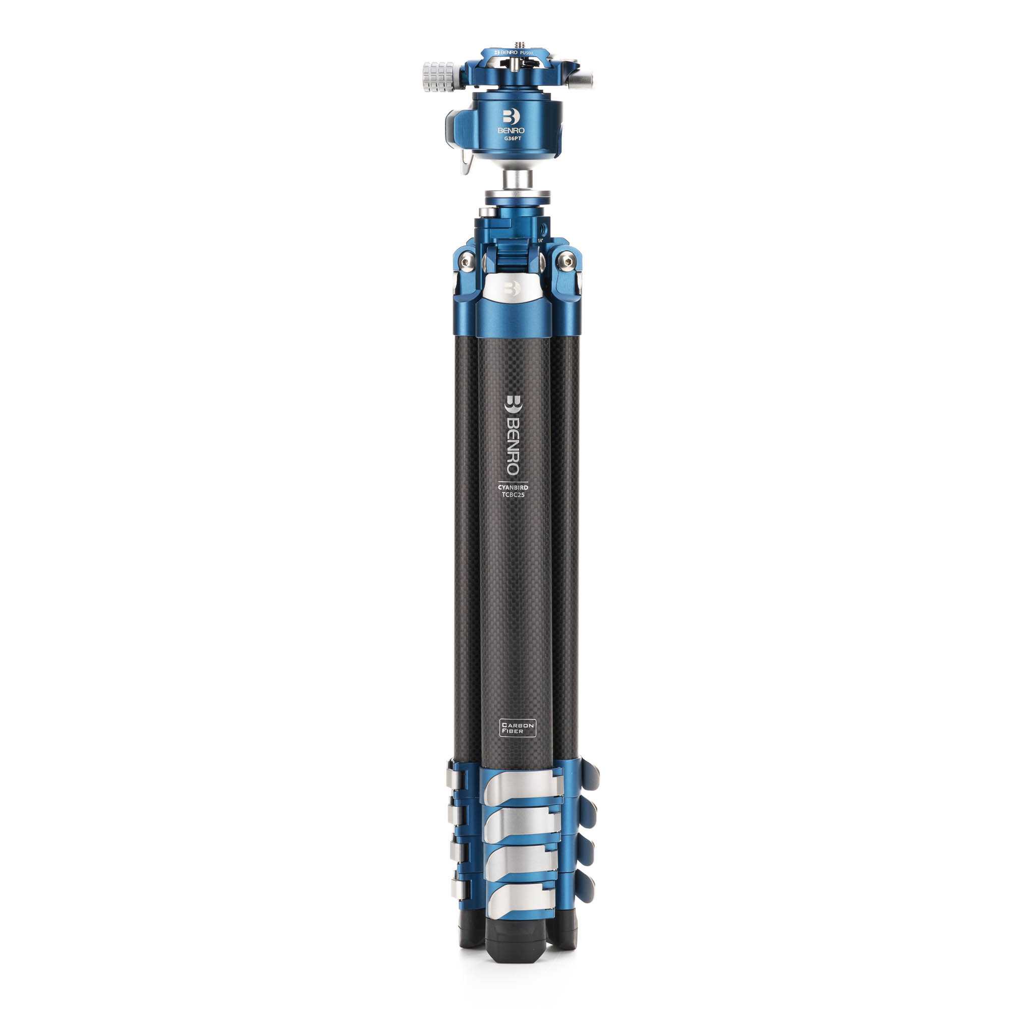 Statief met reversed head - carbon Cyanbird - Afbeelding 2
