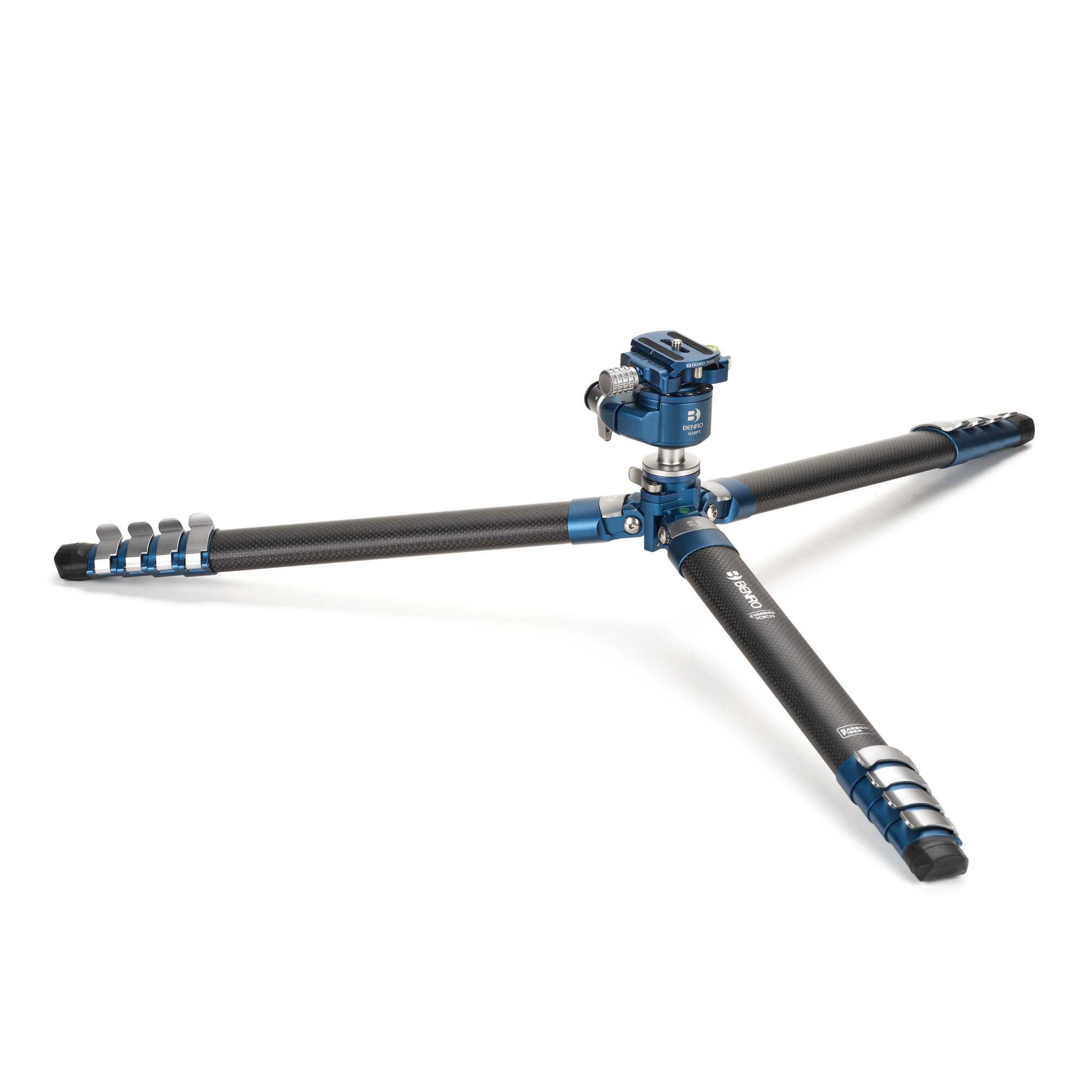 Statief met reversed head - carbon Cyanbird - Afbeelding 5