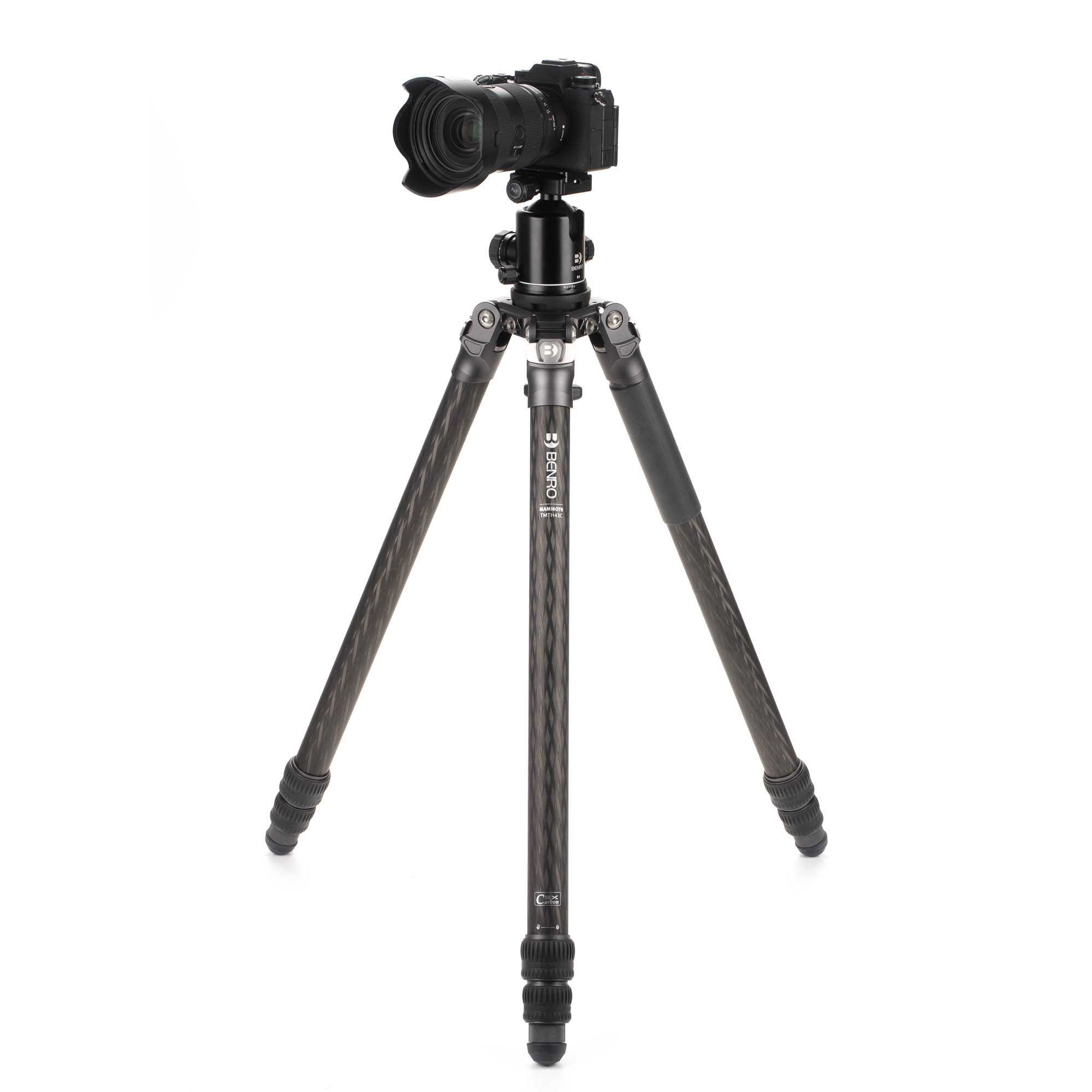 Statief zonder middenkolom - Carbon 4-serie 3 secties - Mammoth - Afbeelding 19