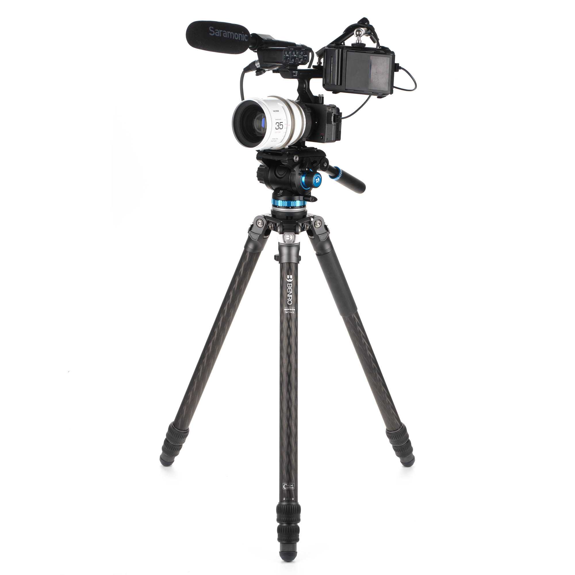 Statief zonder middenkolom - Carbon 4-serie 3 secties - Mammoth - Afbeelding 21