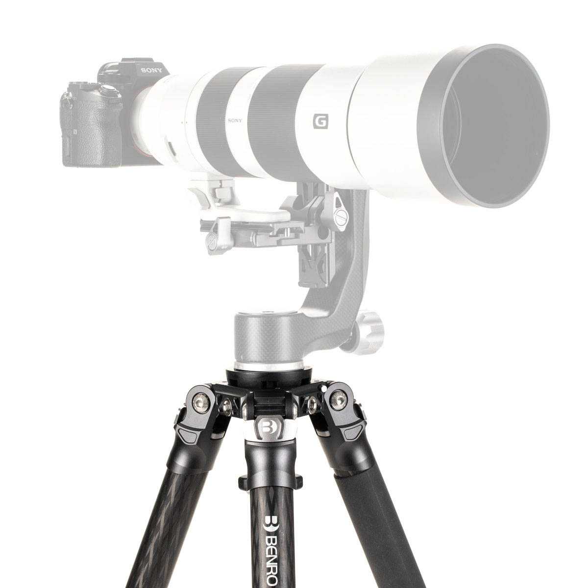 Statief zonder middenkolom - Carbon 4-serie 4 secties - Mammoth - Afbeelding 10