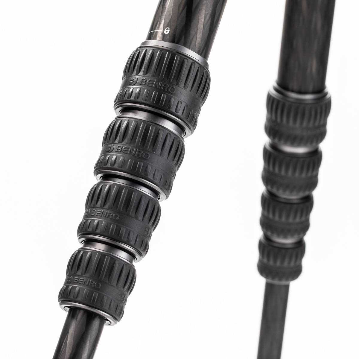 Videostatief single tube met videokop S4PRO - Tortoise Carbon 2-serie - Afbeelding 10