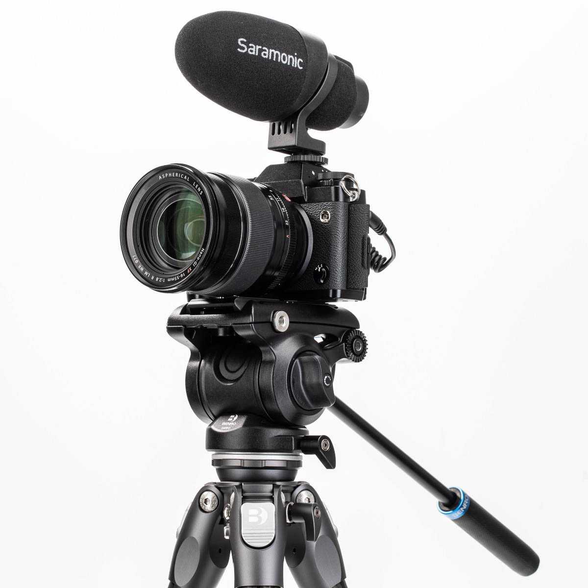 Videostatief single tube met videokop S4PRO - Tortoise Carbon 2-serie - Afbeelding 24