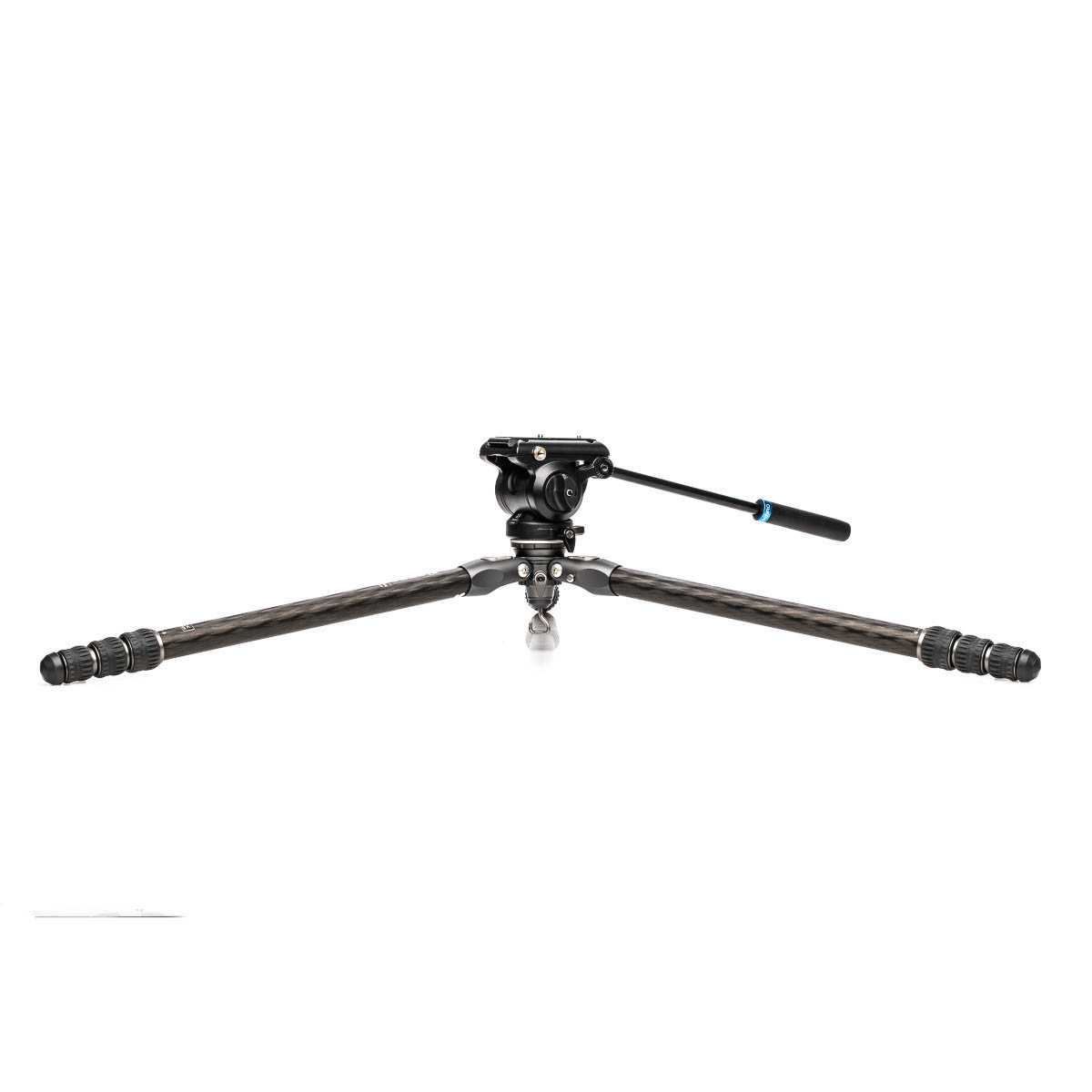 Videostatief single tube met videokop S4PRO - Tortoise Carbon 2-serie - Afbeelding 4